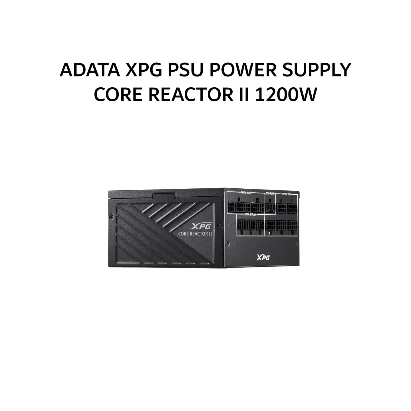 ADATA XPG PSU POWER SUPPLY CORE REACTOR II 1200W (80+ GOLD) FULLY MODULAR ATX 3.1 PCIE 5.1 BLACK 10Y