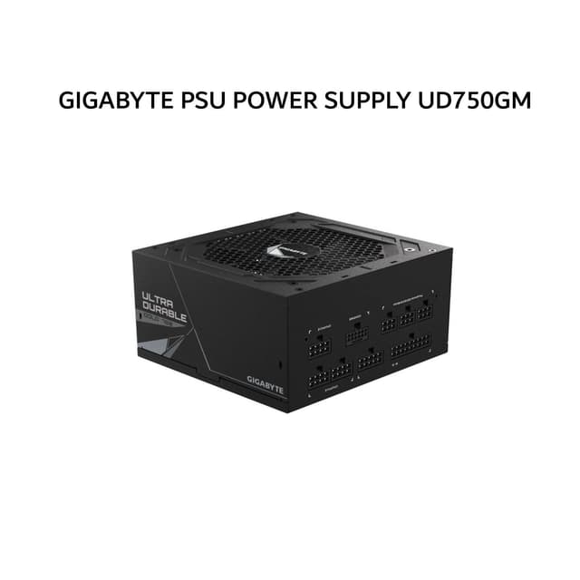 GIGABYTE PSU POWER SUPPLY UD750GM PG5 (80+ GOLD) FULLY MODULAR ATX 3.0 PCIE 5.0 BLACK 5Y