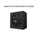 GIGABYTE PSU POWER SUPPLY UD750GM PG5 (80+ GOLD) FULLY MODULAR ATX 3.0 PCIE 5.0 BLACK 5Y - Image 1