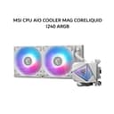 MSI CPU AIO COOLER MAG CORELIQUID I240 ARGB (240MM RADIATOR + 2X 120MM ARGB FANS) WHITE 3Y - Variant 1