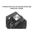 THERMALTAKE CPU AIR COOLER ASTRIA 600 ARGB DUAL TOWER (2X 120MM ARGB FANS + 6 HEATPIPES) BLACK 2Y - Image 2