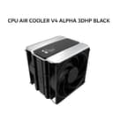 COOLER MASTER CPU AIR COOLER V4 ALPHA 3DHP BLACK (2 X 120MM FAN + 2X HEATPIPES) BLACK 2Y - Image 1