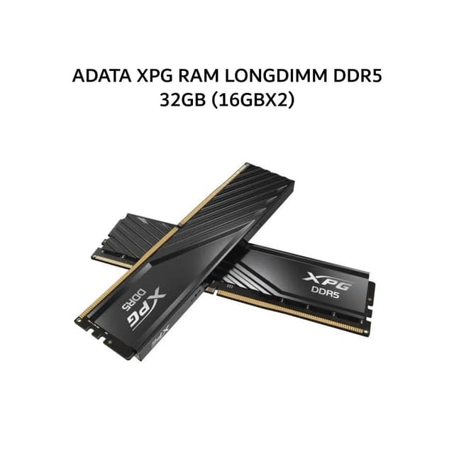 ADATA XPG RAM LONGDIMM DDR5 32GB (16GBX2) 5600MHZ LANCER BLADE BLACK