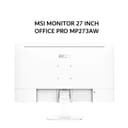 MSI MONITOR 27 INCH OFFICE PRO MP273AW IPS FHD 1080P 1MS 100HZ SPEAKER WHITE 3Y - Image 1