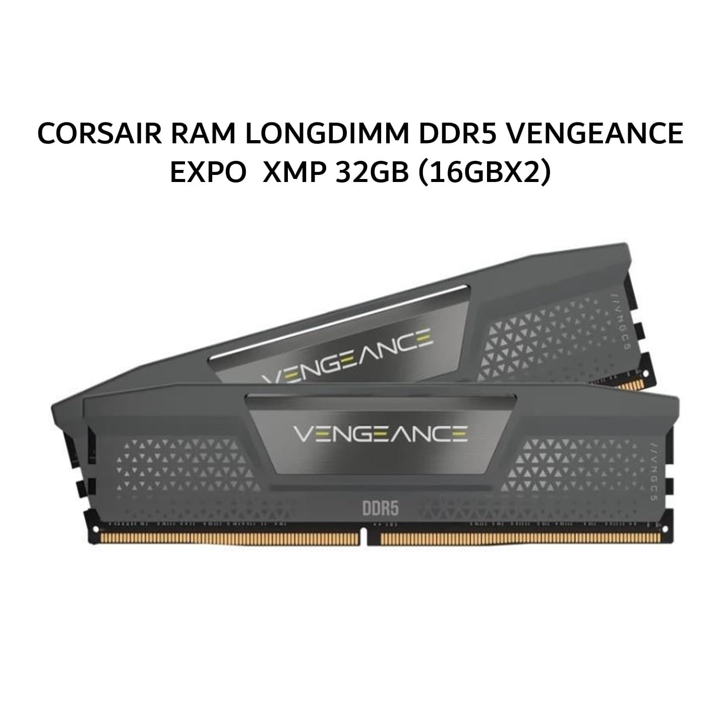 CORSAIR RAM LONGDIMM DDR5 VENGEANCE EXPO  XMP 32GB (16GBX2) 6000MHZ CL30 GREY - CMK32GX5M2B6000Z30