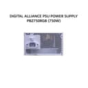 DIGITAL ALLIANCE PSU POWER SUPPLY PBZ750RGB (750W) 80+ BRONZE MODULAR CABLE RGB WHITE 2Y - Image 2
