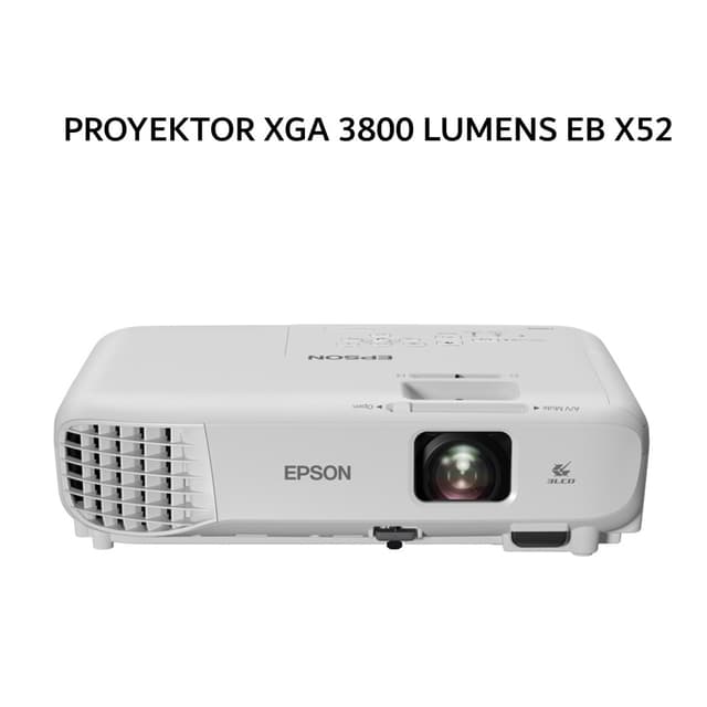 EPSON PROYEKTOR XGA 3800 LUMENS EB X52 1Y