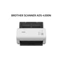 BROTHER SCANNER ADS-4300N 40PPM DUPLEX LAN ADF 80 SHEET 3Y - Variant 1