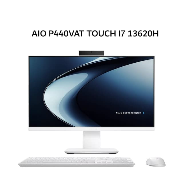 ASUS AIO P440VAT TOUCH I7 13620H 16GB 512GB W11+OHS+M365 23.8FHD 2Y WHT -W7151WS