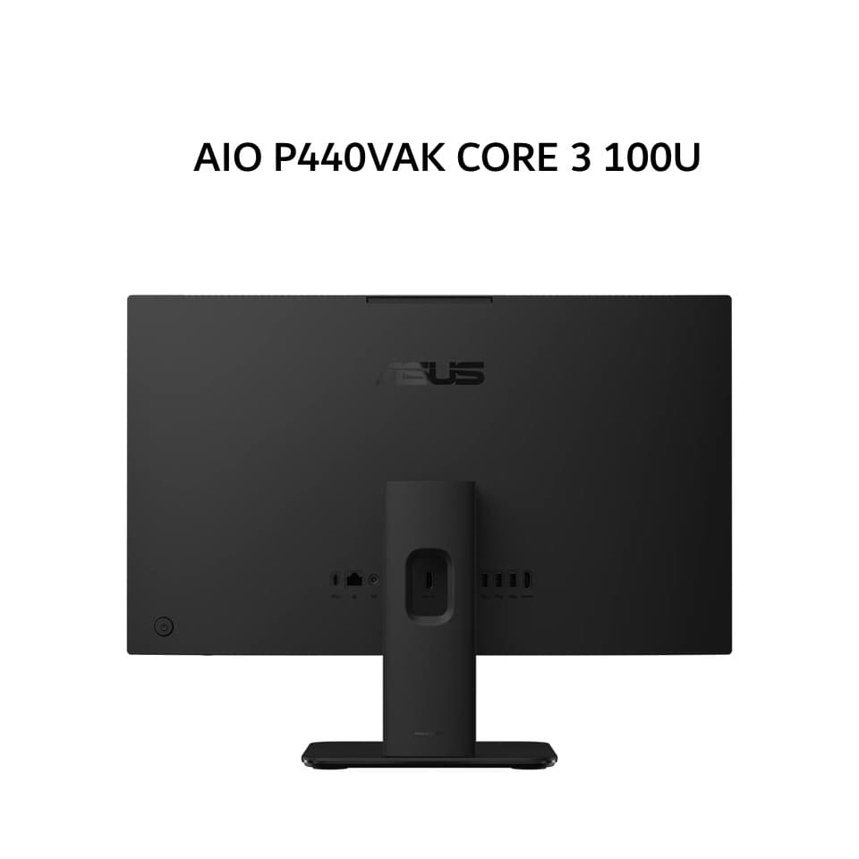 ASUS AIO P440VAK CORE 3 100U 8GB 512GB W11 23.8FHD 2Y BLK -B3852W
