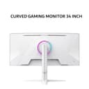 DIGITAL ALLIANCE CURVED GAMING MONITOR 34 INCH 1500R UWQHD 2K 1440P 1MS 240HZ WHITE DP HDMI MX340 2Y - Image 1