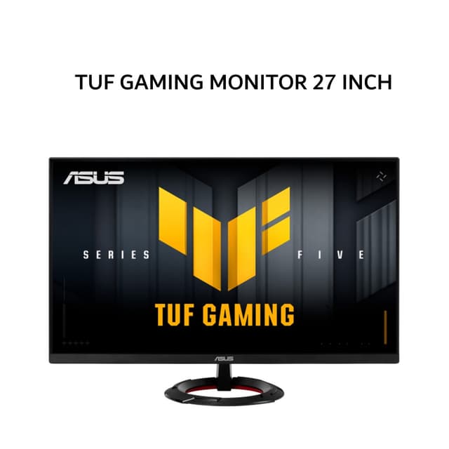 ASUS GAMING MONITOR 27 INCH TUF GAMING VG279Q5R FAST IPS FHD 1080P 0.3MS 200HZ HDR10 STEREO SPEAKER 3Y