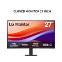 LG MONITOR CURVED 27 INCH 27U421A-B VA FHD 1080P 5MS 100HZ USB-C BLACK 3Y - Variant 1