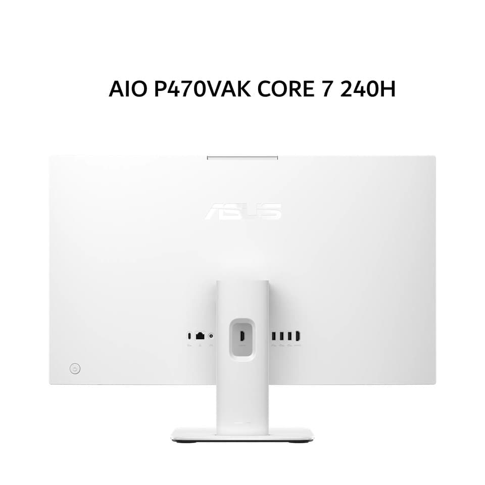 ASUS AIO P470VAK CORE 7 240H 8GB 512GB W11 27.0FHD 2Y WHT -W7852WS