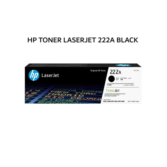 HP TONER LASERJET 222A BLACK