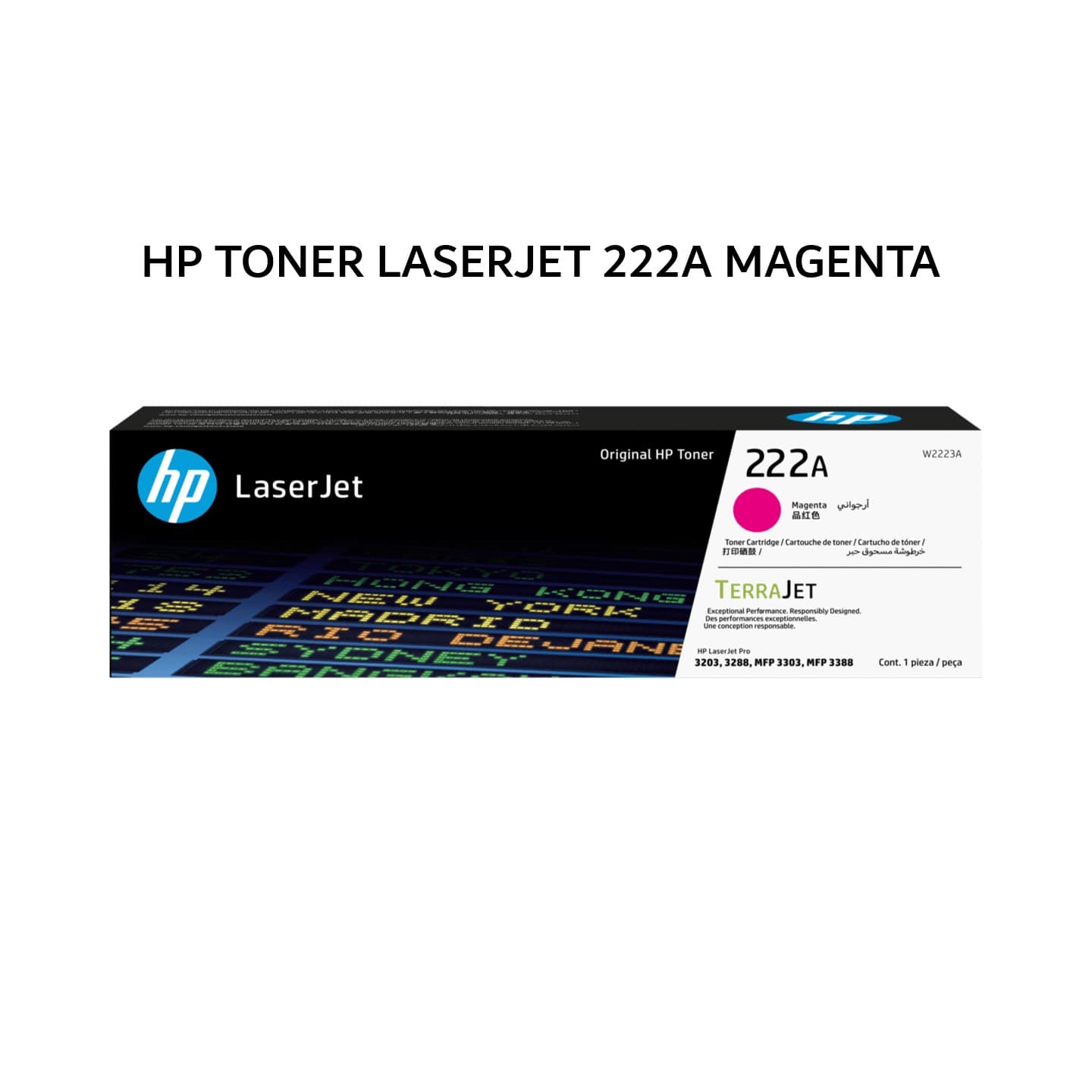 HP TONER LASERJET 222A MAGENTA