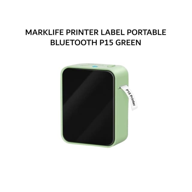 MARKLIFE PRINTER LABEL PORTABLE BLUETOOTH P15 GREEN 1Y