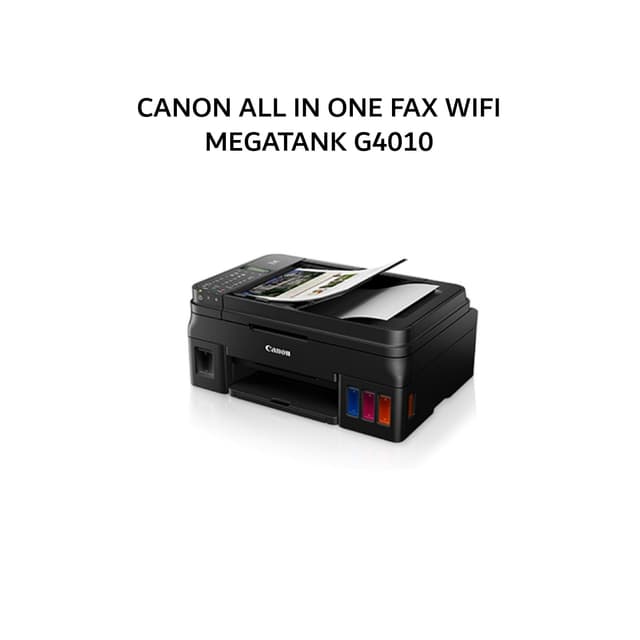 CANON ALL IN ONE FAX WIFI MEGATANK G4010 2Y
