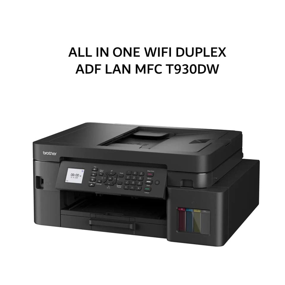 BROTHER ALL IN ONE WIFI DUPLEX ADF LAN MFC T930DW 3Y