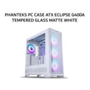 PHANTEKS PC CASE ATX ECLIPSE G400A TEMPERED GLASS (4X 140MM M25 G2 DRGB FANS) MATTE WHITE 2Y - Variant 1