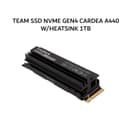 TEAM SSD NVME GEN4 CARDEA A440 W/HEATSINK 1TB PCIE 4.0 M.2 2280 5Y - UP TO 7000 MB/S - Image 1