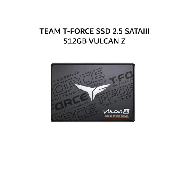 TEAM T-FORCE SSD 2.5 SATAIII 512GB VULCAN Z 3Y - UP TO 550 MB/S