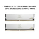TEAM T-CREATE EXPERT RAM LONGDIMM DDR5 32GB (16GBX2) 6400MHZ WHITE - Variant 1