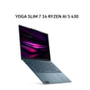 LENOVO YOGA SLIM 7 14 RYZEN AI 5 430 16GB 512GB W11+OHS+M365B 14.0WUXGA OLED 3Y PREM+3ADP (BOX SLEE) TEAL -48ID - Image 1