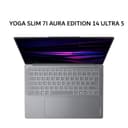 LENOVO YOGA SLIM 7 AURA EDITION 14 ULTRA 5 322 16GB 512GB W11+OHS+M365B 14.0 2.8K OLED 120HZ 3Y PREM+3ADP (BOX SLEE) GREY -2GID - Image 1