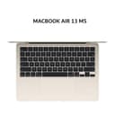 APPLE MACBOOK AIR 13 M5 10C CPU 24GB 1TB 10C GPU STARLIGHT -MDHD4ID - Image 1