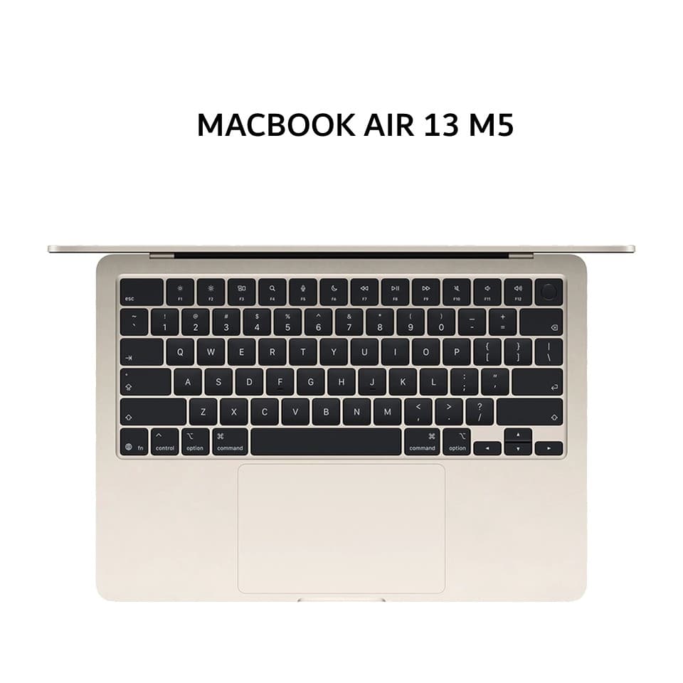 APPLE MACBOOK AIR 13 M5 10C CPU 24GB 1TB 10C GPU STARLIGHT -MDHD4ID