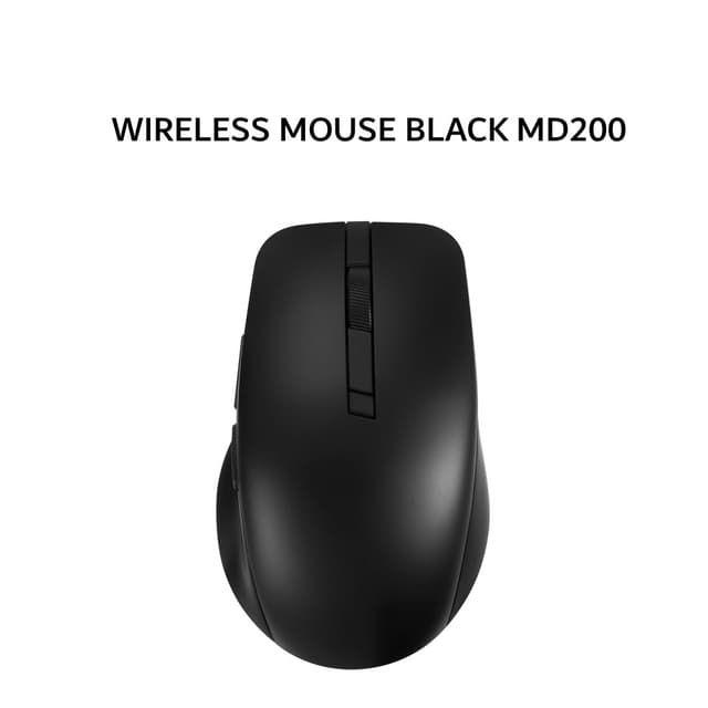 ASUS WIRELESS MOUSE BLACK MD200
