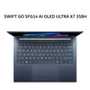 ACER SWIFT GO AI ULTRA X7 358H 16GB 1TB W11+OHS 14.0WUXGA OLED TOUCH 2Y+ADP BLU SFG14 -I71.77G1 - Image 1