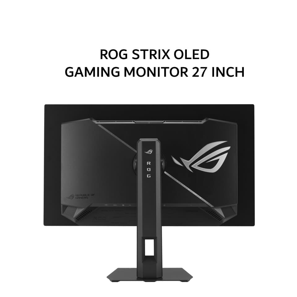 ASUS GAMING MONITOR 27 INCH ROG STRIX OLED XG27AQDMES QD-OLED QHD 2K 1440P 0.03MS 240HZ HDR10 ERGONOMIC 3Y