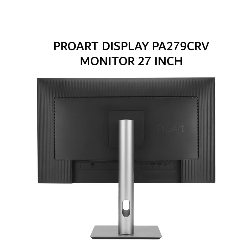 ASUS MONITOR 27 INCH PROART DISPLAY PA279CRV IPS 4K 2160P 5MS 60HZ HDR10 HDMI&DP USB-C SPEAKER ERGONOMIC 3Y