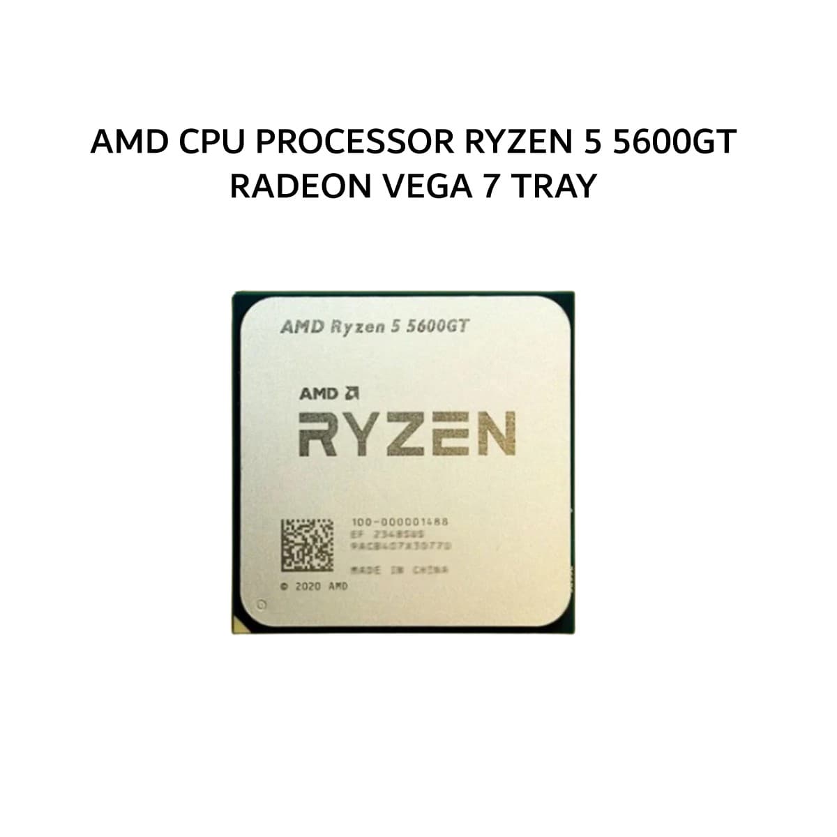 AMD CPU PROCESSOR RYZEN 5 5600GT RADEON VEGA 7 (6C/12T + 3.6-4.6GHZ) 16MB CACHE TDP 65W AM4 TRAY
