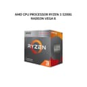 AMD CPU PROCESSOR RYZEN 3 3200G RADEON VEGA 8 (4C/4T + 3.6-4.0GHZ + WRAITH STEALTH COOLER) 4MB CACHE TDP 65W AM4 3Y - Variant 1
