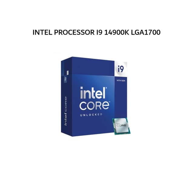 INTEL PROCESSOR I9 14900K LGA1700 3Y