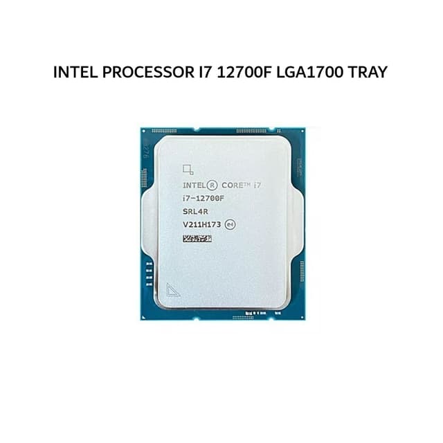 INTEL PROCESSOR I7 12700F LGA1700 1Y TRAY