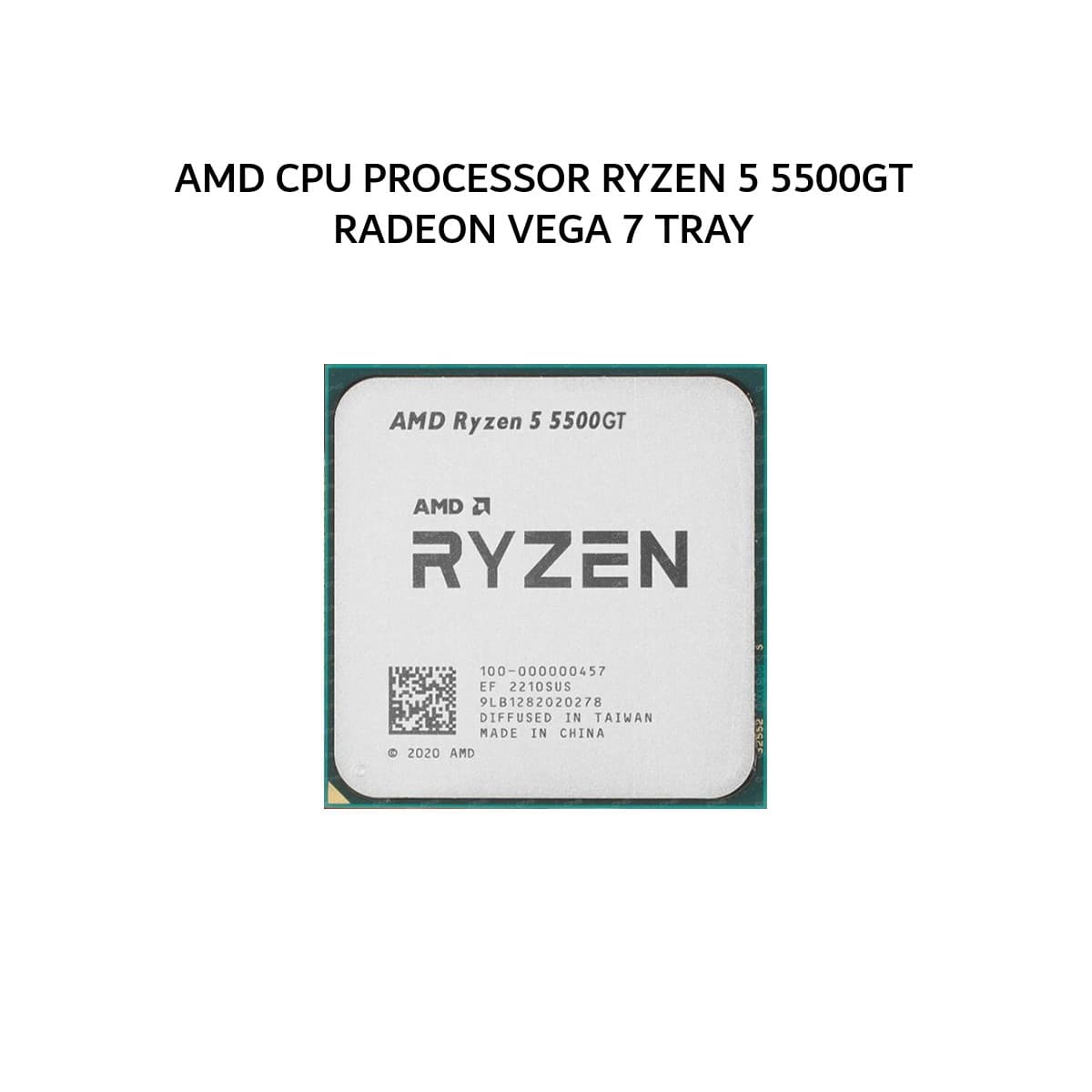 AMD CPU PROCESSOR RYZEN 5 5500GT RADEON VEGA 7 (6C/12T + 3.6-4.6GHZ) 16MB CACHE TDP 65W AM4 3Y TRAY
