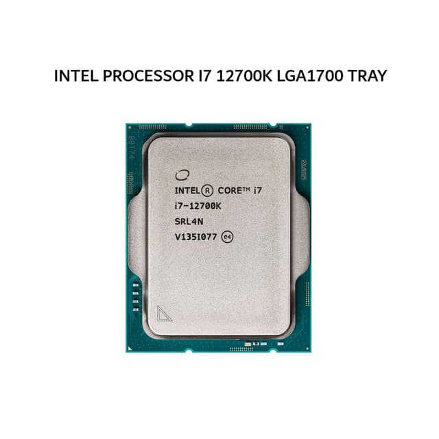 INTEL PROCESSOR I7 12700K LGA1700 1Y TRAY