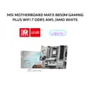 MSI MOTHERBOARD MATX B850M GAMING PLUS WIFI 7 DDR5 AM5 /AMD WHITE 3X - Variant 1