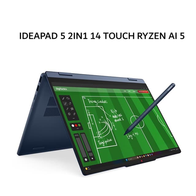 LENOVO IDEAPAD 5 2IN1 14 TOUCH RYZEN AI 5 430 16GB 512GB W11+OHS+M365B 14.0WUXGA PEN 2Y+ADP (BOX BP) BLU -4UID