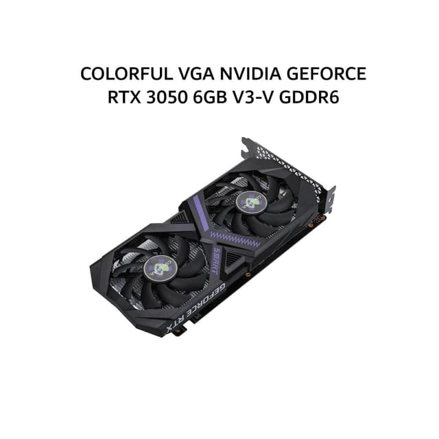 COLORFUL VGA NVIDIA GEFORCE RTX 3050 6GB V3-V GDDR6 3Y