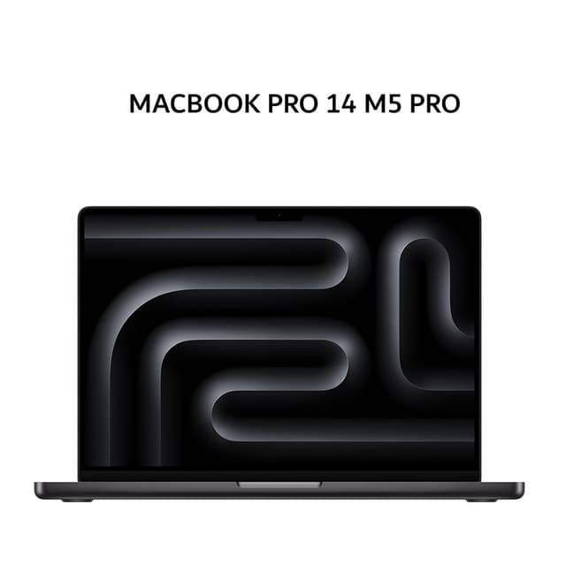 APPLE MACBOOK PRO 14 M5 PRO 20C GPU 24GB 2TB 18C CPU 14.0 SPACE BLACK -MGDT4ID