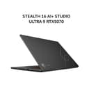 MSI STEALTH 16 AI+ STUDIO ULTRA 9 386H RTX5070 12GB/ 16GB 1TB W11+OHS+M365B 16.0UHD+ OLED 240HZ 100DCIP3 3YR BLK - Image 2