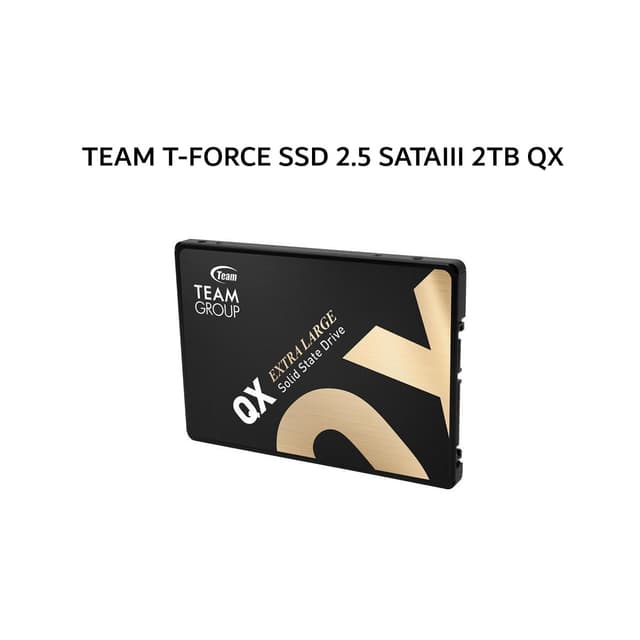 TEAM T-FORCE SSD 2.5 SATAIII 2TB QX 3Y - UP TO 550 MB/S