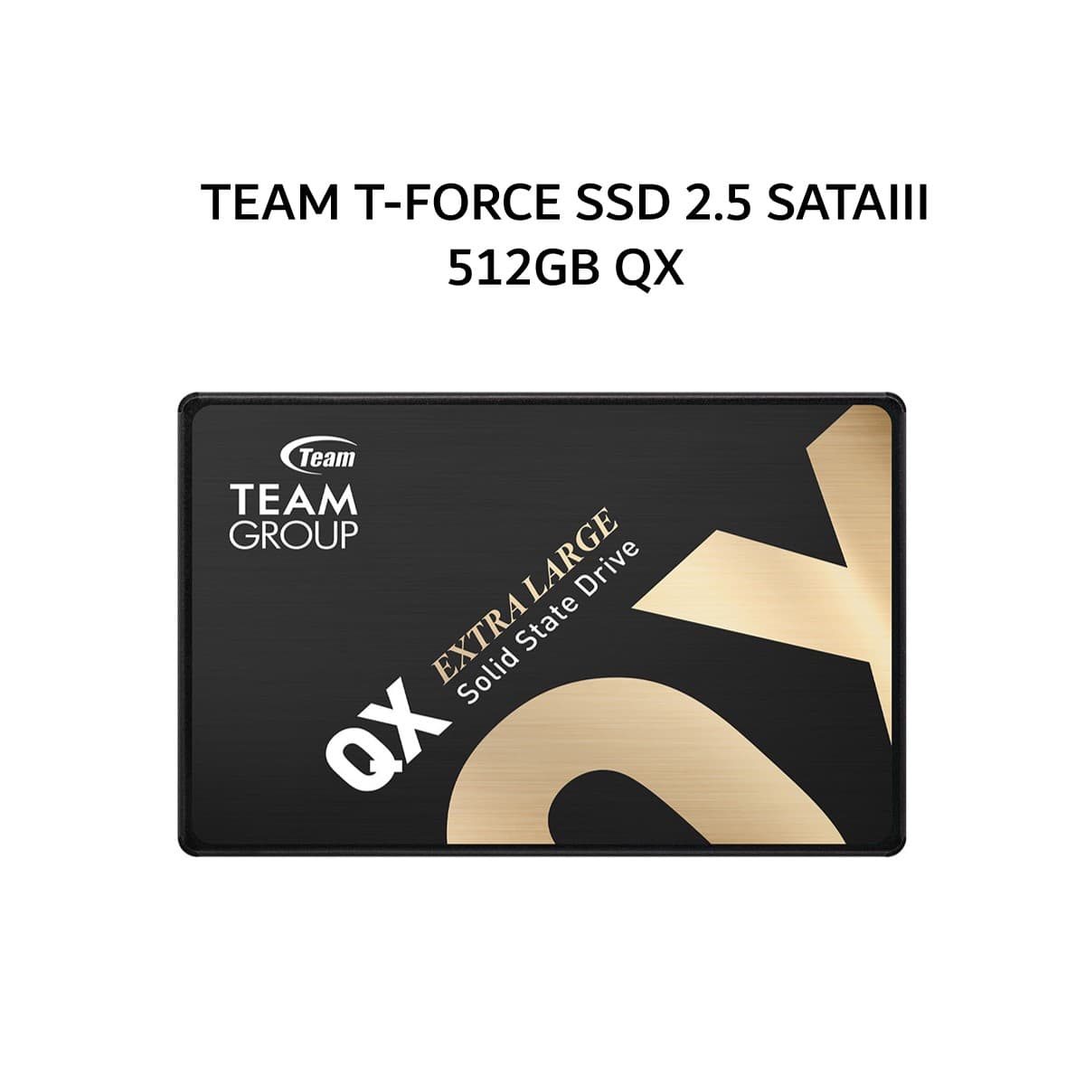 TEAM T-FORCE SSD 2.5 SATAIII 512GB QX 3Y - UP TO 550 MB/S