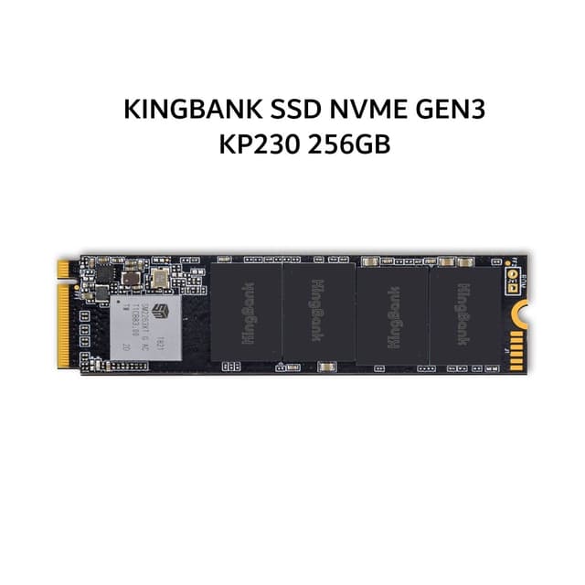 KINGBANK SSD NVME GEN3 KP230 256GB PCIE 3.0 M.2 2280 3Y - UP TO 3500 MB/S