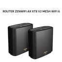 ASUS ROUTER ZENWIFI AX XT8 V2 MESH WIFI 6 802.11AX AX6600 TRI-BAND GIGABIT (1X PACK) BLACK 3Y - Variant 1